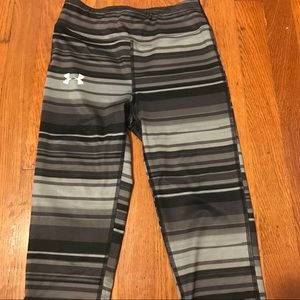 Under Armour Girls Cropped Leggings